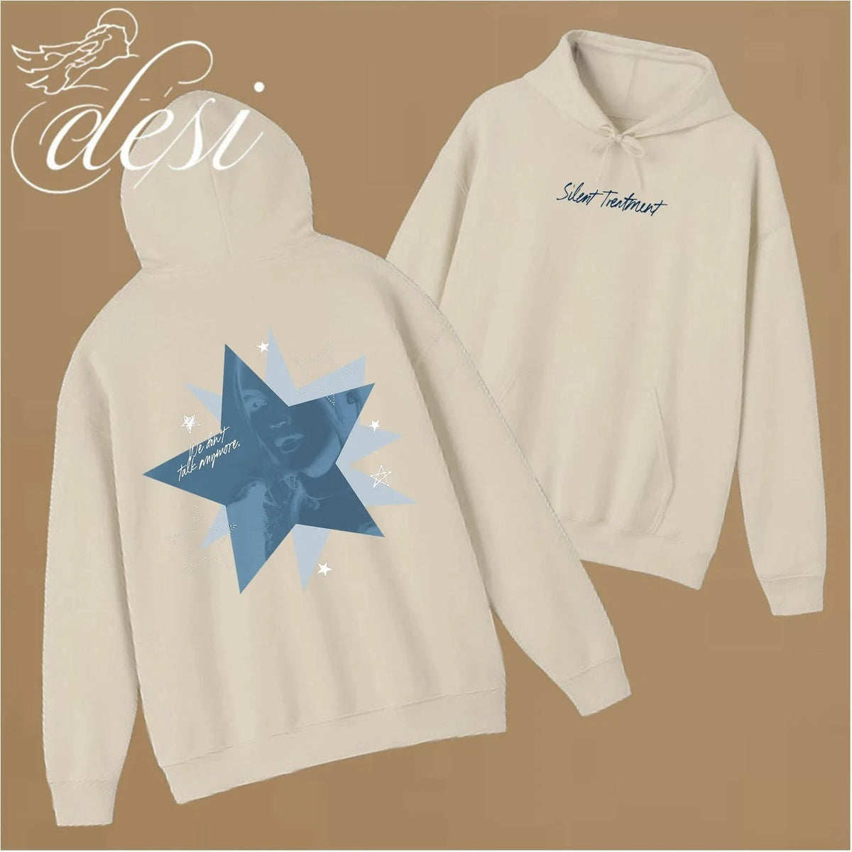 Freya Skye Silent Treatment 2025 Youth Pullover Y2K Casual Loose Hoodies Sweatshirts Sports Oversize Tops Unisex Fans Gift