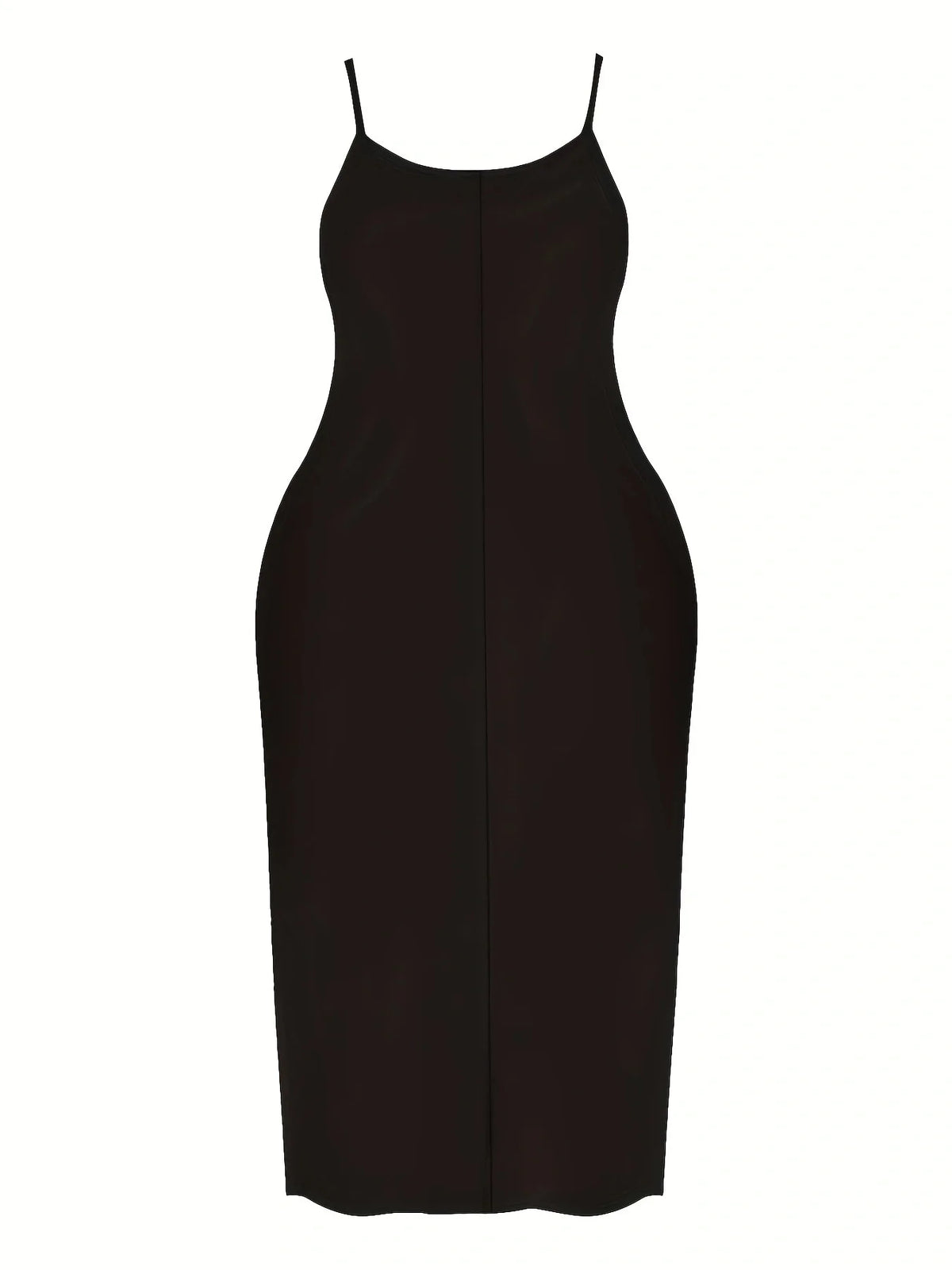 Casual Dress Plus Size Curvy Women Spaghetti Strap Bodycon Midi Dress Black Queen Black Is Beautiful Afro Girl Print V Neck Sleeveless Cami Pencil Dress Summer Club Casual Ladies Vestidos