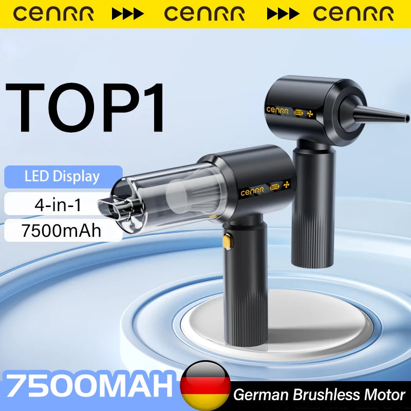CENRR 2026 Powerful Vacuum Cleaner Car Cordless Wireless Cleaner Portable HandHeld Vacuum Cleaner For Car Cleaning Machine