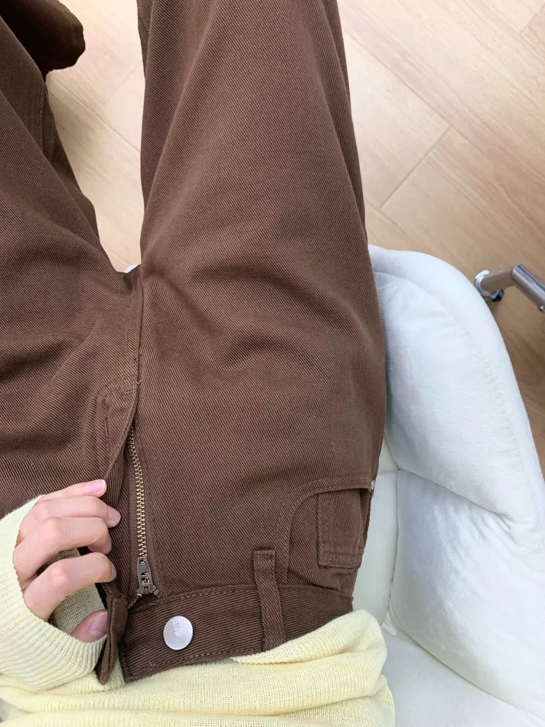 Stylish American Vintage High Waist Jeans Women Fashion Comfortable Draping Straight Leg Floor Length Versatile Denim Pants