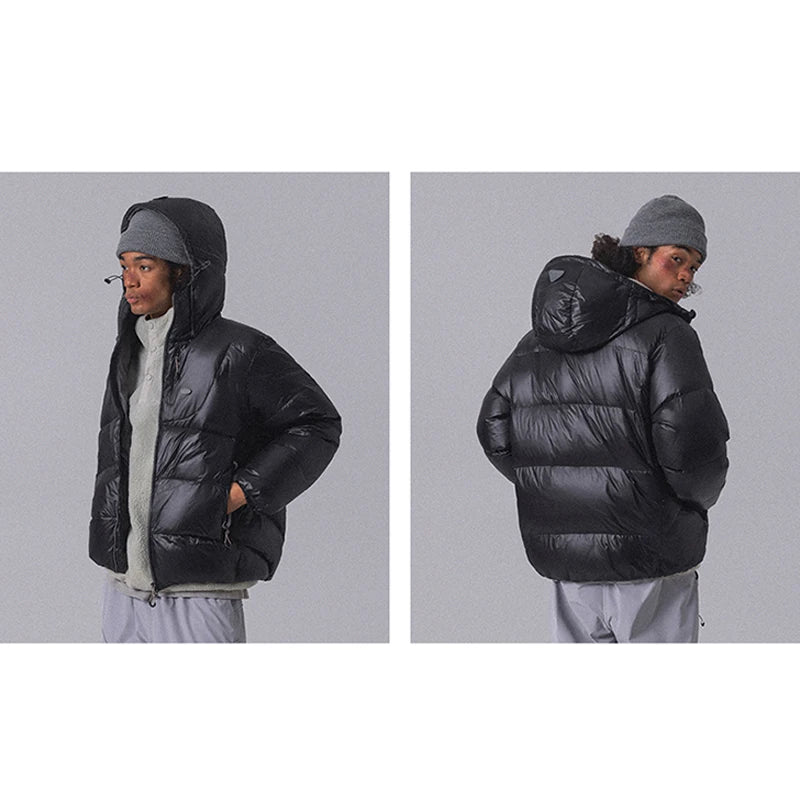 Men's Lightweight Down Jacket - Urban Commute & Outdoor Hybrid Puffer with Freedom of Movement & Windproof Design