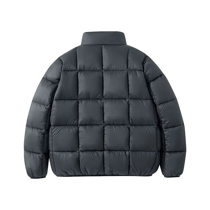 Winter Warm Men Jacket Coats Outdoor Leisure Parka Cotton-Padded Men's Pure Cotton Slim Warm Coat High Quality Street Parka Men
