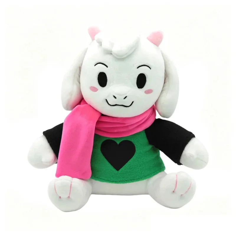 DELTARUNE Ralsei Plush Toy Cute Goat Prince Stuffed Animal Doll Soft Game Peripheral Plushie Collectible Gift for Kids Adults