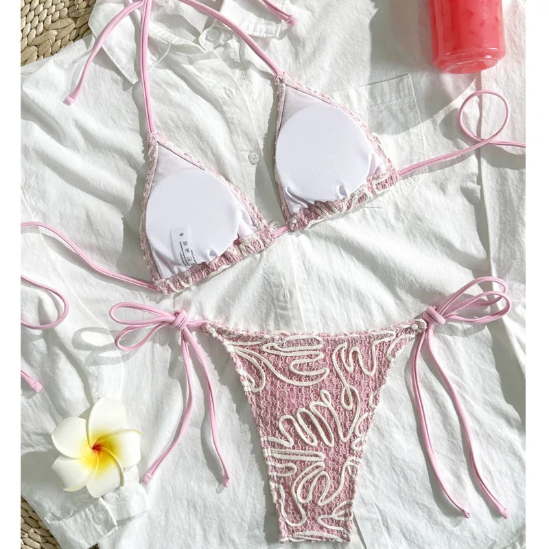 New Sexy Bikinis Push Up Women Swimwear Female Swimsuit For Swim Wear Bathing Suits Brazilian Bikini Set Beachwear Pool Bather