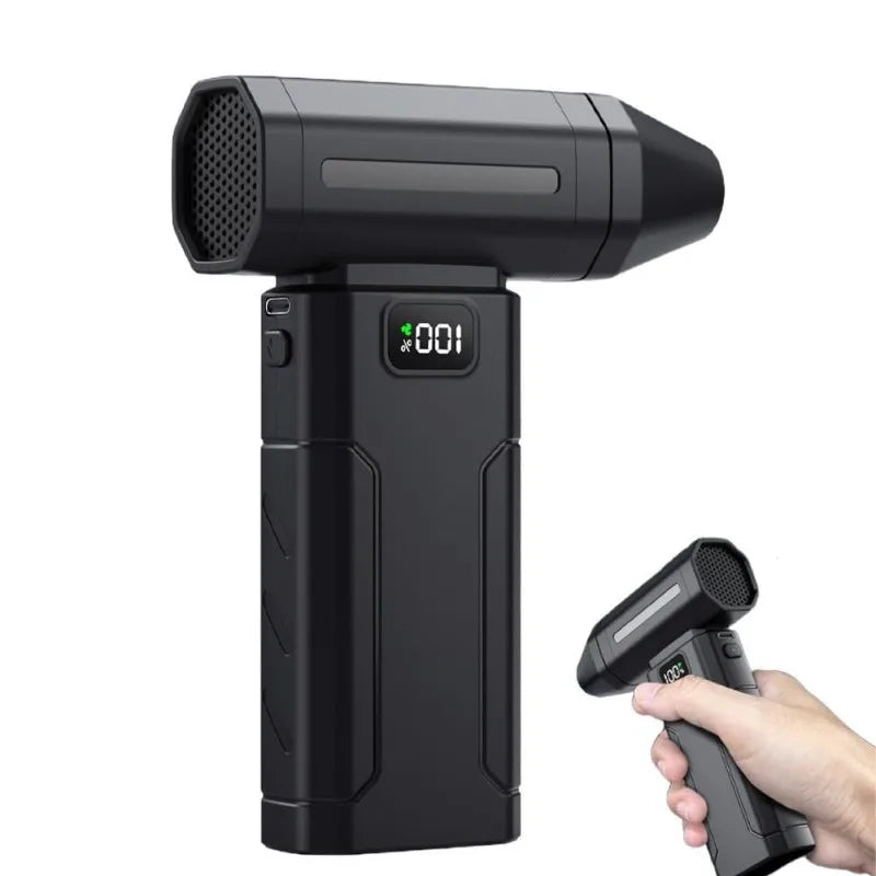150000RPM X8 Turbo Jet Fan Blower Air Blower Turbo Super Powerful Air Duster Handheld Mini Dust Cleaner Duster Gun Cleaning Tool