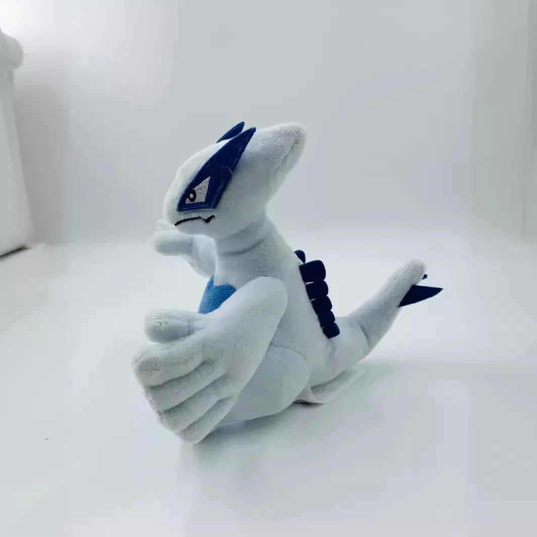 Stuffed Plush 15/35cm Pokemon Cartoon Lugia Plush Toy Anime Lugia Soft Stuffed Plushies Pillow Doll Room Decoration Boys Girls Holiday Gift