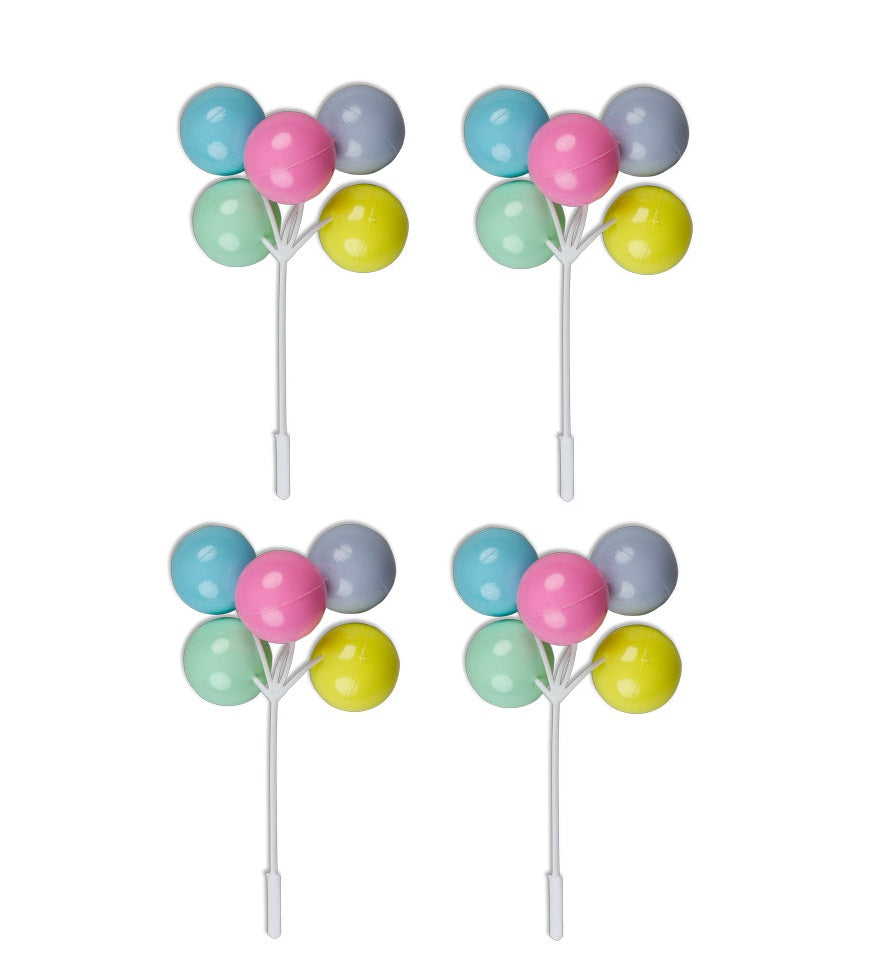 Large Balloon Clusters Pastel Colors - 4, 12 or 36 Count