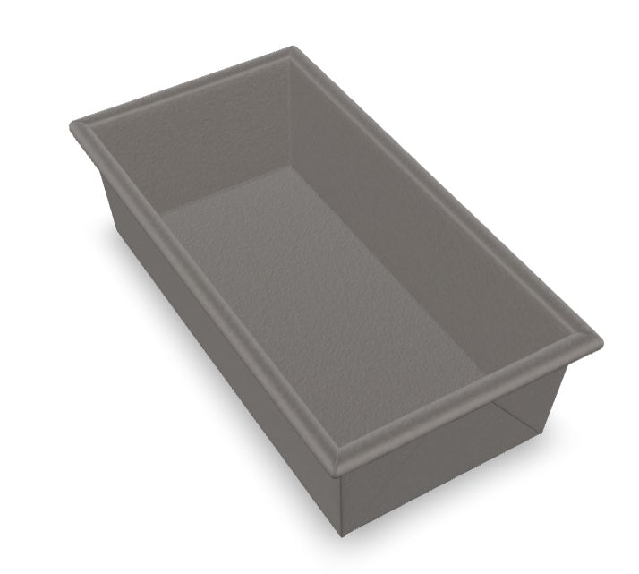 Non-Stick Aluminized Steel Bread Loaf Pan - 10" x 5" x 3"- 1.5 lb. pan