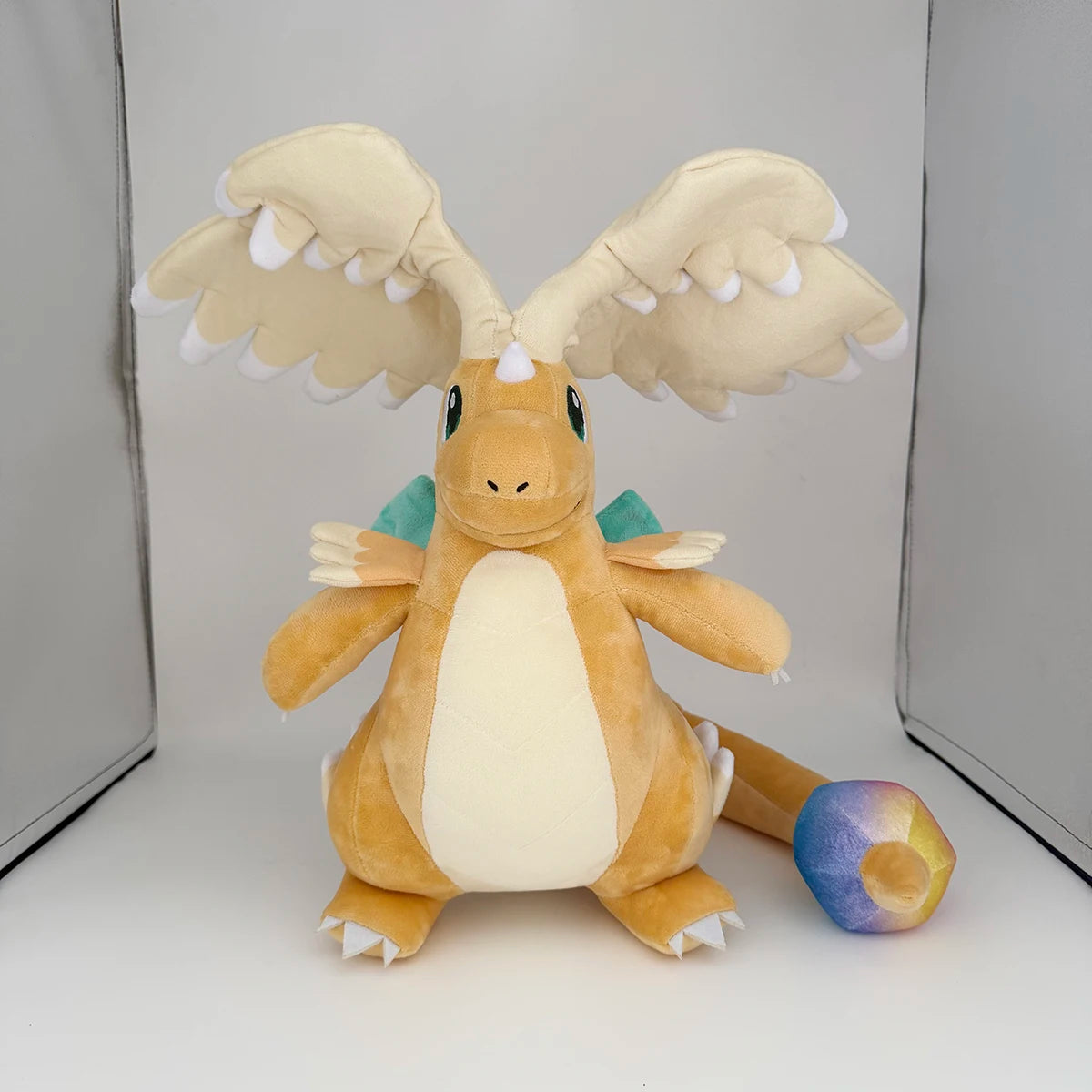 Pokemon Peluches Pikachu Plush Charizard Pokopia Dragonite Holding Dratini Stuffed Doll Tyranitar Cute Version Anime Peluche Toy