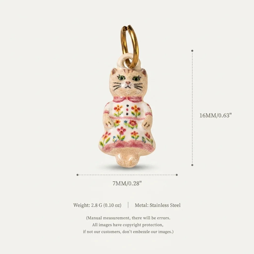 New Popular Colorful Animal Series Mouse Owl Cat DIY Pendant Charms Jewelry Making