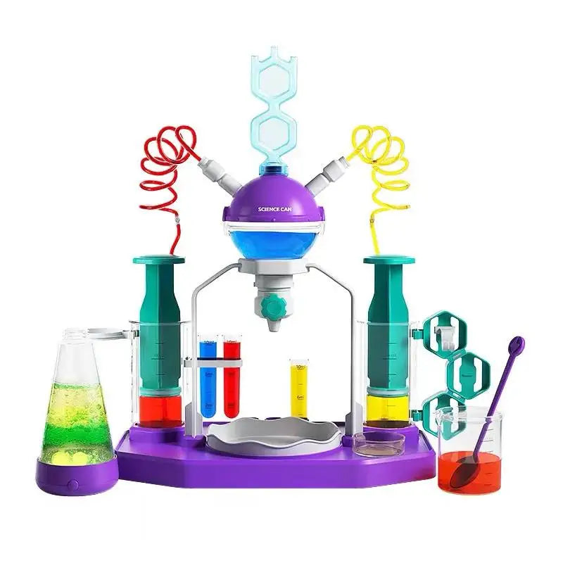 Kids Science Laboratory Montessori Toys Chemical Experiments Kits STEM Children Educational Toys Physical Technological Gadgets