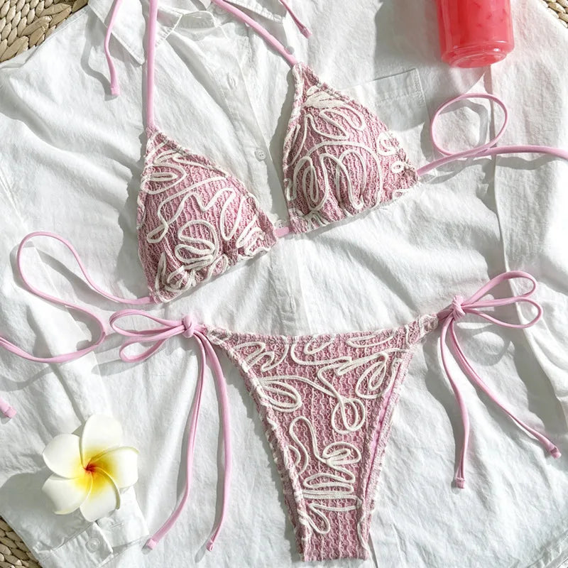 New Sexy Bikinis Push Up Women Swimwear Female Swimsuit For Swim Wear Bathing Suits Brazilian Bikini Set Beachwear Pool Bather