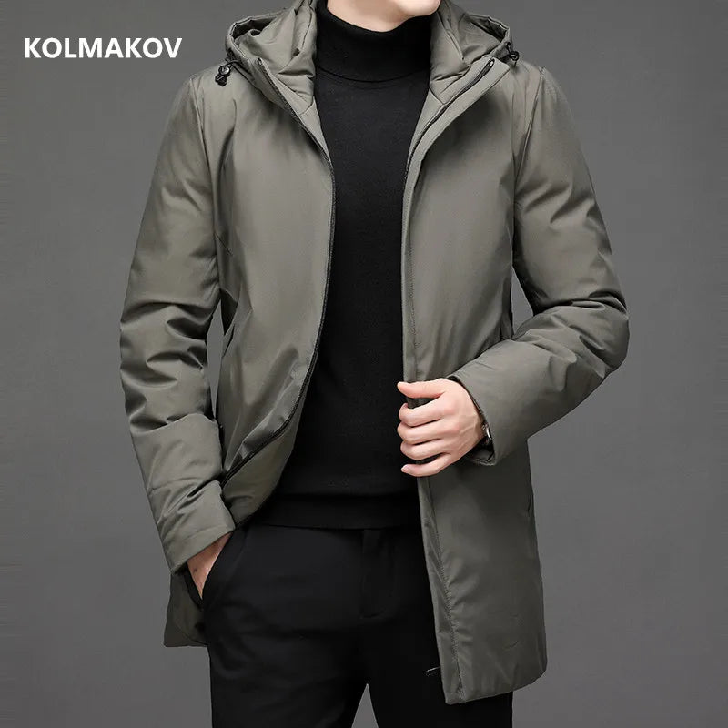2026 new arrival winter jacket fashion Parka coat men thick warm mens classic windproof male mens fashion Parkas full size M-4XL