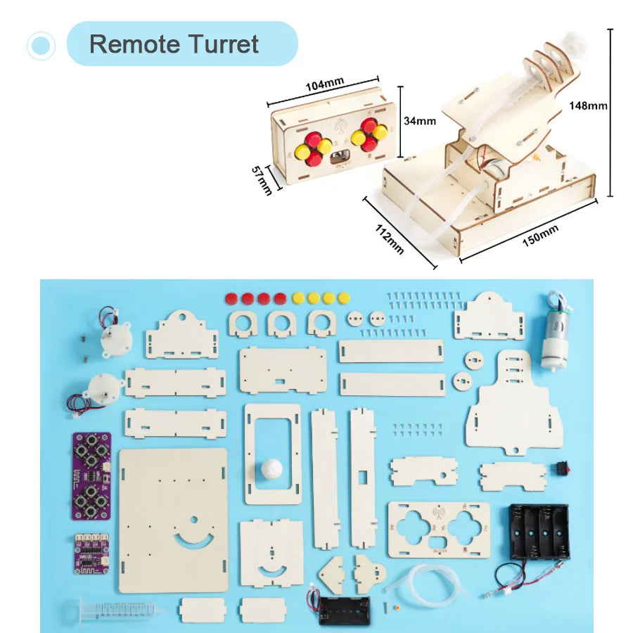 DIY Science Toys STEM Projects Kits 3D Assemble Physical Vehicle Model Wood Puzzle Toy Educational Scientific Experiment Kit