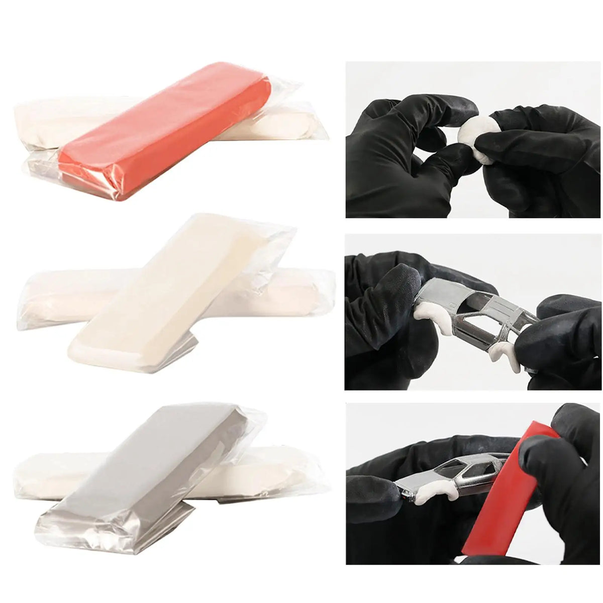 Self-hardening Polymer Clay Sculpting Epoxy Putty for Metal Wood Tile Repair Art Clay Creative Project