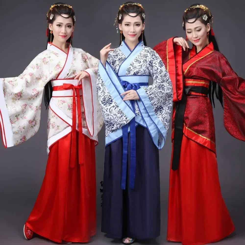 Set Vintage Hanfu Women Top Skirt 2 Piece Set Costume Festival Outfit Cosplay Ladies Dress Suit Elegant Traditional Chinese Clothing