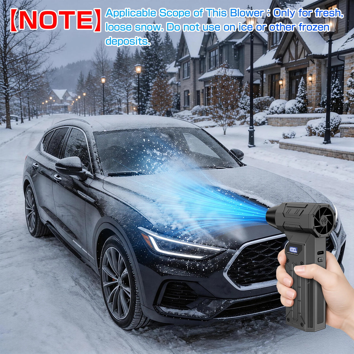 Electric Dust Collector Turbo Fan Air Duster Air Blower Hair Dryer Violent Jet Fan Cleaning Tools Universal Auto Accessories for Car Home Outdoors Camping Computer Keyboard