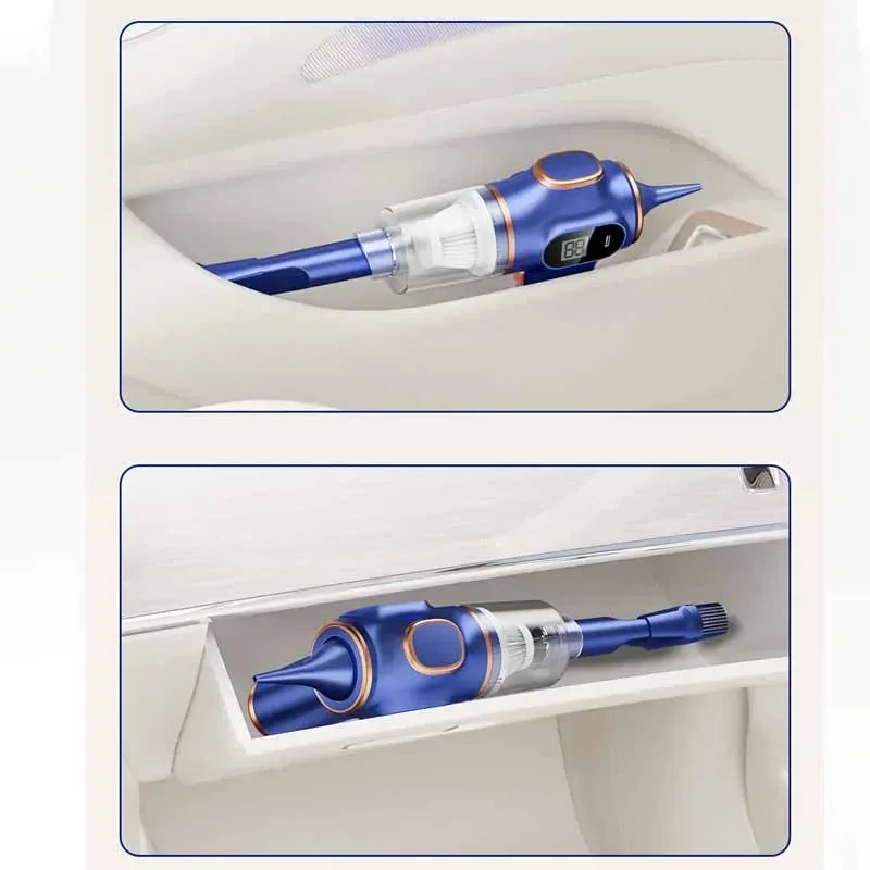 9500000Pa Automobile Vacuum Cleaner 5 In1 Wireless Vacuum Cleaner Car Handheld Strong Dust Collector Car Office Home Appliances