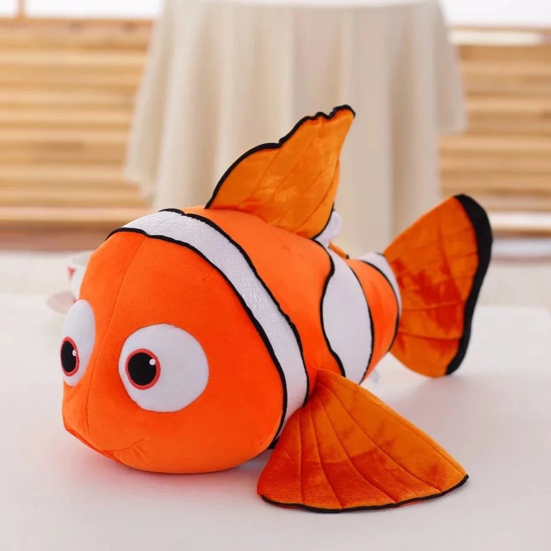 Cartoon Nemo Plush Toy Lovely Stuffed Fish Animals Clownfish Plushies Cute Soothing Doll Home Decor Birthday Gifts Girl Child