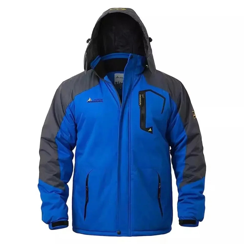 Men's Winter Parkas Outdoor Women Jacket Thicken Fleece Warm Waterproof Windbreaker Ski Jackets Climb Unisex Thick Coat Hot Sale