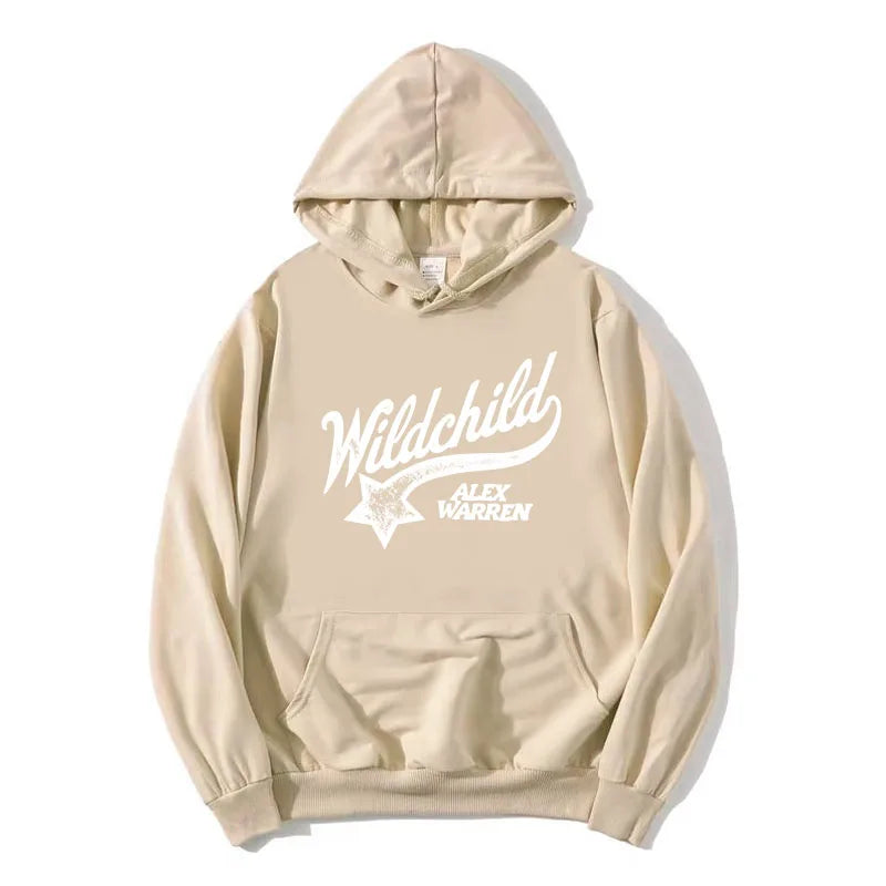 Alex Warren WILDCHILD Hoodies Long Sleeve Casual Women/Men Sweatshirts Fleece Soft Unisex Streetwear Graphic Merch Print Clothes