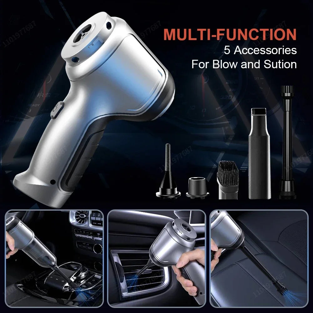 95000Pa Wireless Portable Vacuum Cleaner Car Vacuum Cleaner Handheld Mini For Car Home Desktop Keyboard Cleaning Cordless Cleane