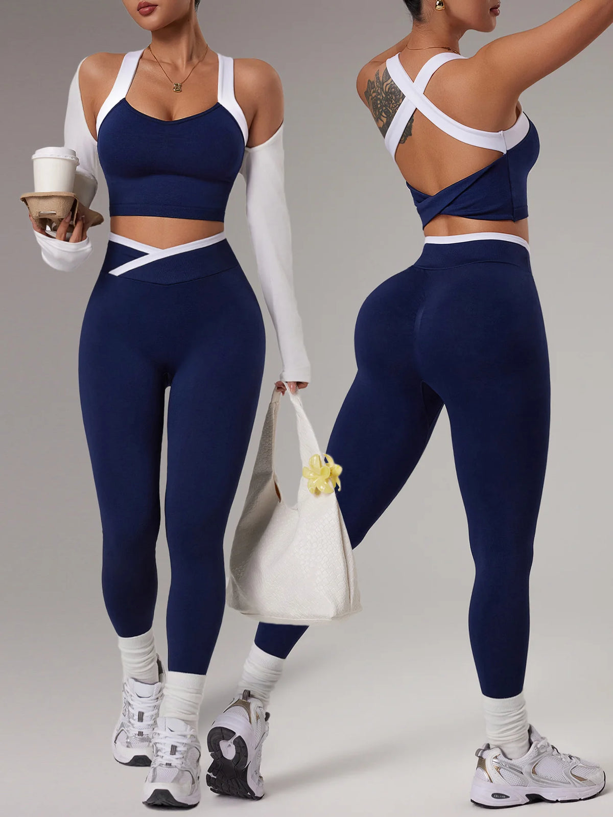 Sets Seamless Yoga 2 pcs Women Seamless Yoga Sets Jogging Outfit Sport Leggings Bra Sportswear Woman Gym Outfit Workout Set Yoga Clothes Activewear