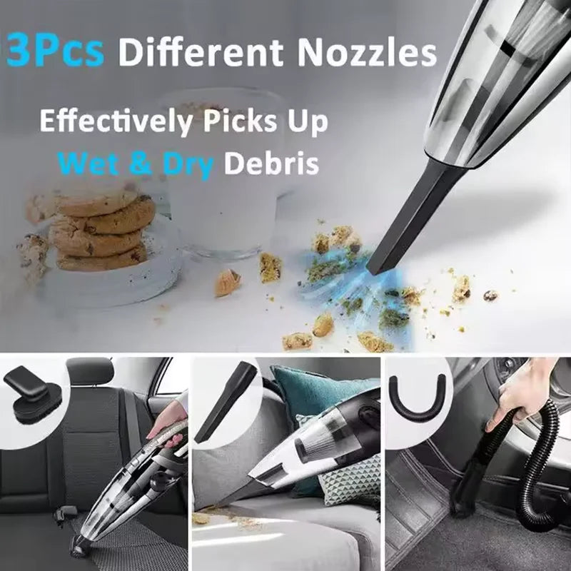 Wireless Car Vacuum Cleaner - Household Appliance - Sofa - Office - High Power - Household Cleaning Machine - Carpet Cleaner