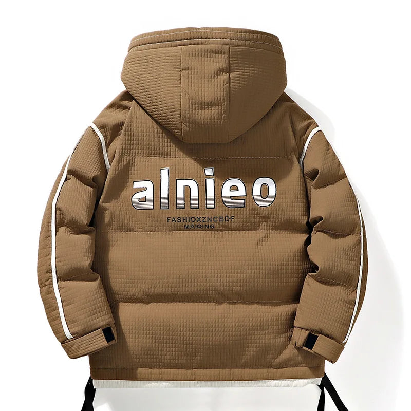 New Fashion Men Winter Hooded Casual Dowm Jackets Man Thicker Warm Parkas High Quality Male Short Winter Jackets