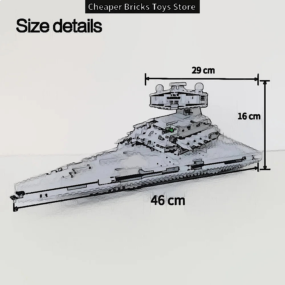 Creative Conflict Space Vehicle Building Block With Planet Scenes and Collectible Desktop Decor Model for Friends 1555PCS