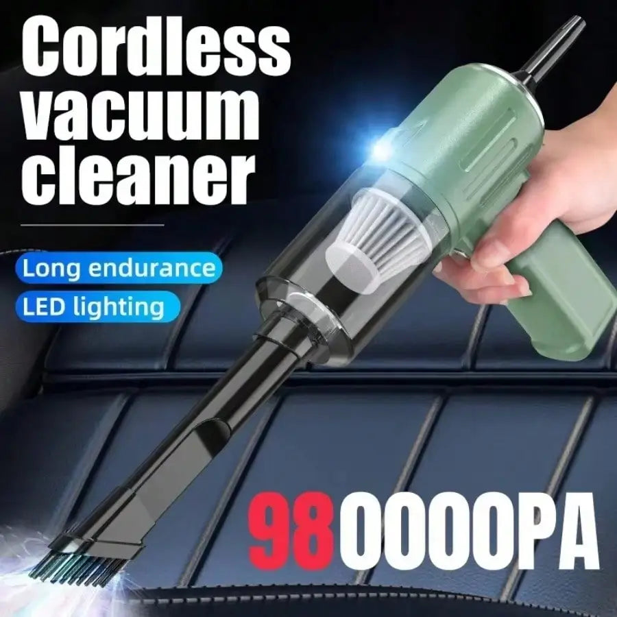 4 in 1 Multifunctional Powerful Cordless Car Vacuum Cleaner 980000Pa Wireless Handheld Blowing Suction Dust for Home Vehicle Use
