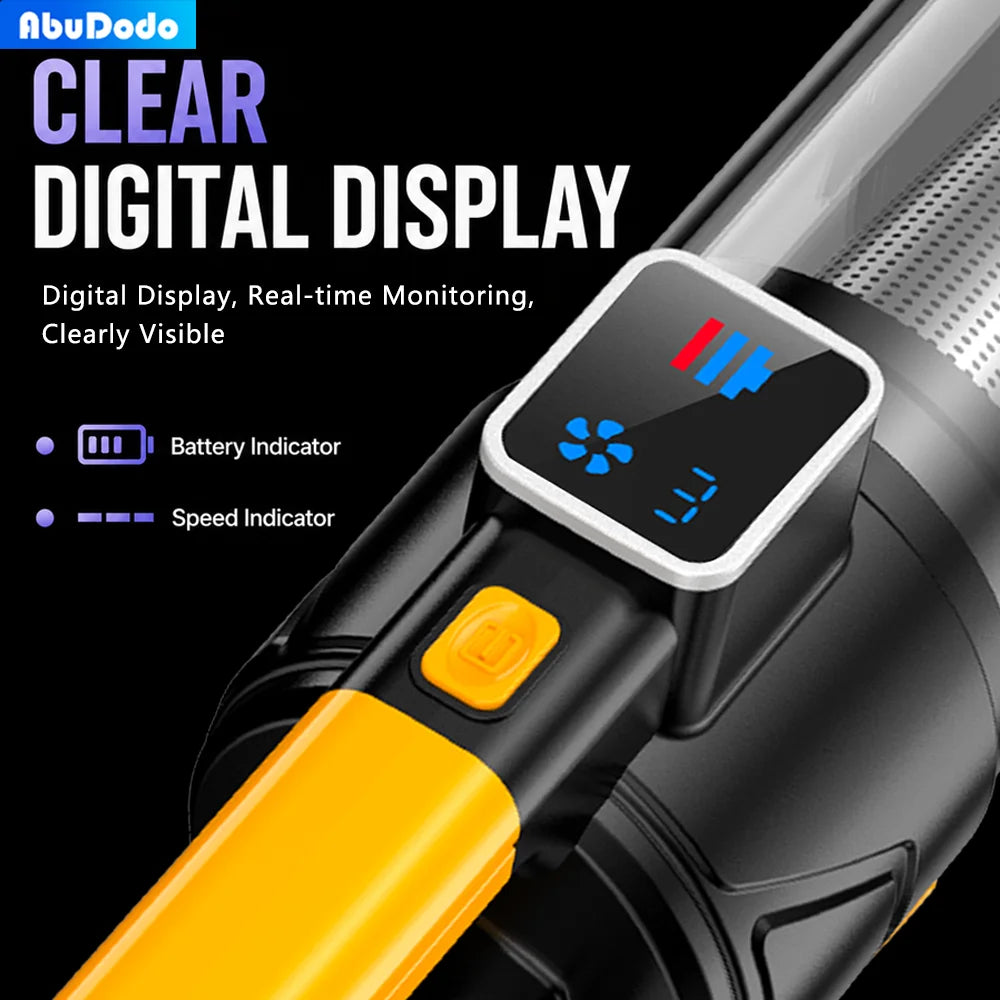 Cordless Car Vacuum Cleaner 20000Pa AbuDodo 8 in 1 Handheld for Car Interior Seat Trunk Gap Pet Hair USB-C Rechargeable