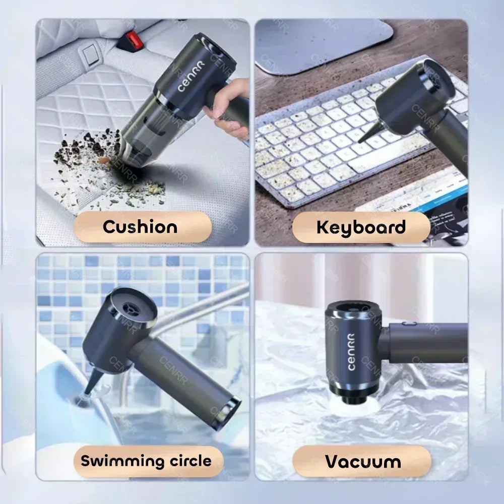 CENRR 210000PA High Suction Car Vacuum Cleaner Wireless Cleaner Strong Suction Cordless Vacuum Cleaner Powerful Cleaning Machine
