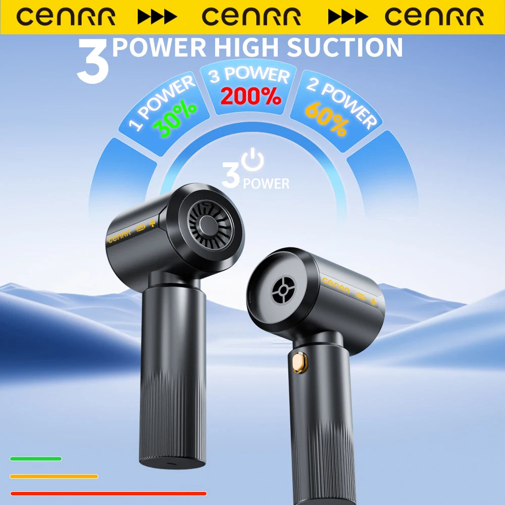 CENRR 2026 Powerful Vacuum Cleaner Car Cordless Wireless Cleaner Portable HandHeld Vacuum Cleaner For Car Cleaning Machine