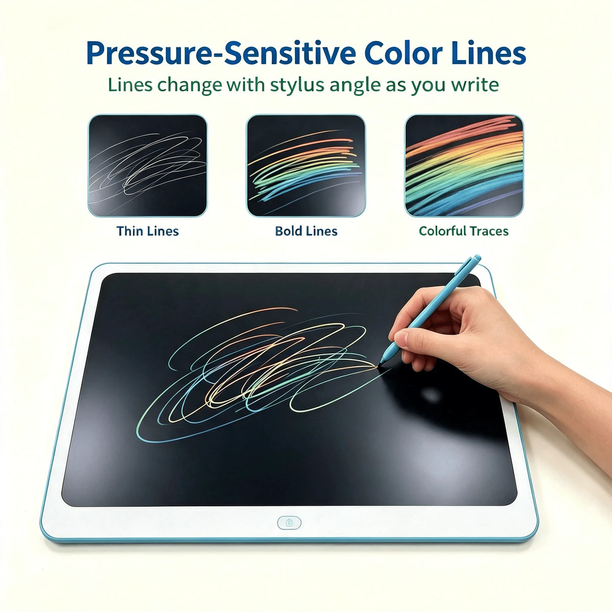 21-Inch Large-Screen Children's LCD Drawing Tablet Is a Multifunctional Doodling and Drawing Tablet Toy. It's Perfect for Doodling, Sketching, Painting, and Simple Creative Projects, Making It an Ideal Educational Travel Toy Gift for Both Boys and Girls.