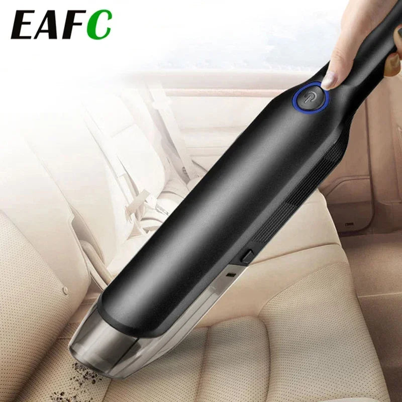 Wireless/Wired Handheld Car Vacuum Cleaner Portable Handheld Vacuum Powerful Cyclone Suction for Car Home Pet Hair Computer