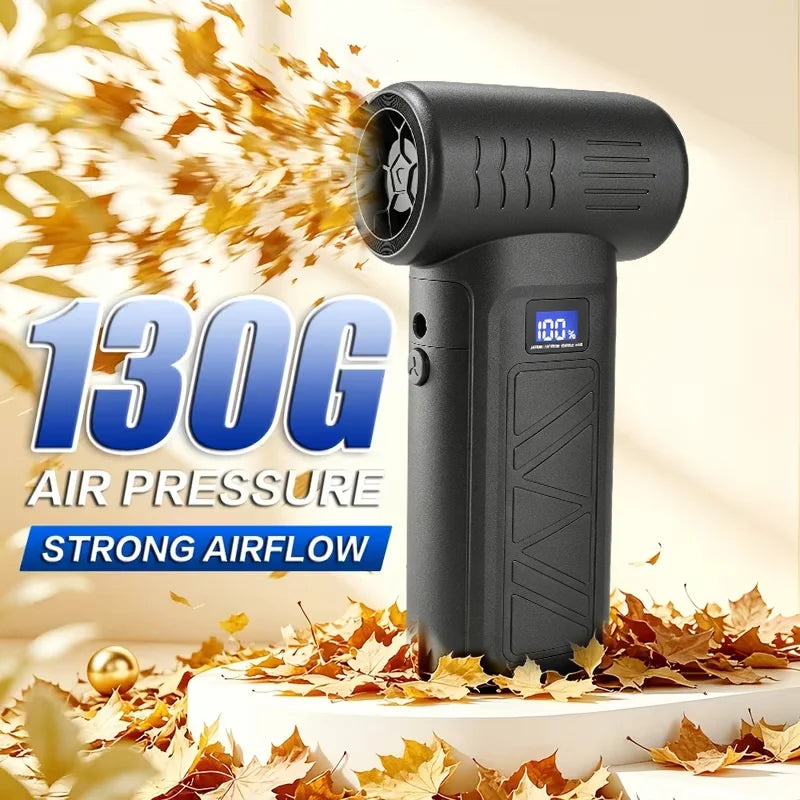 Car Cleaning Dust Blower, Fast Charging, Suitable for Computer Keyboard Cleaning, Lightweight Design for Car and Home Use