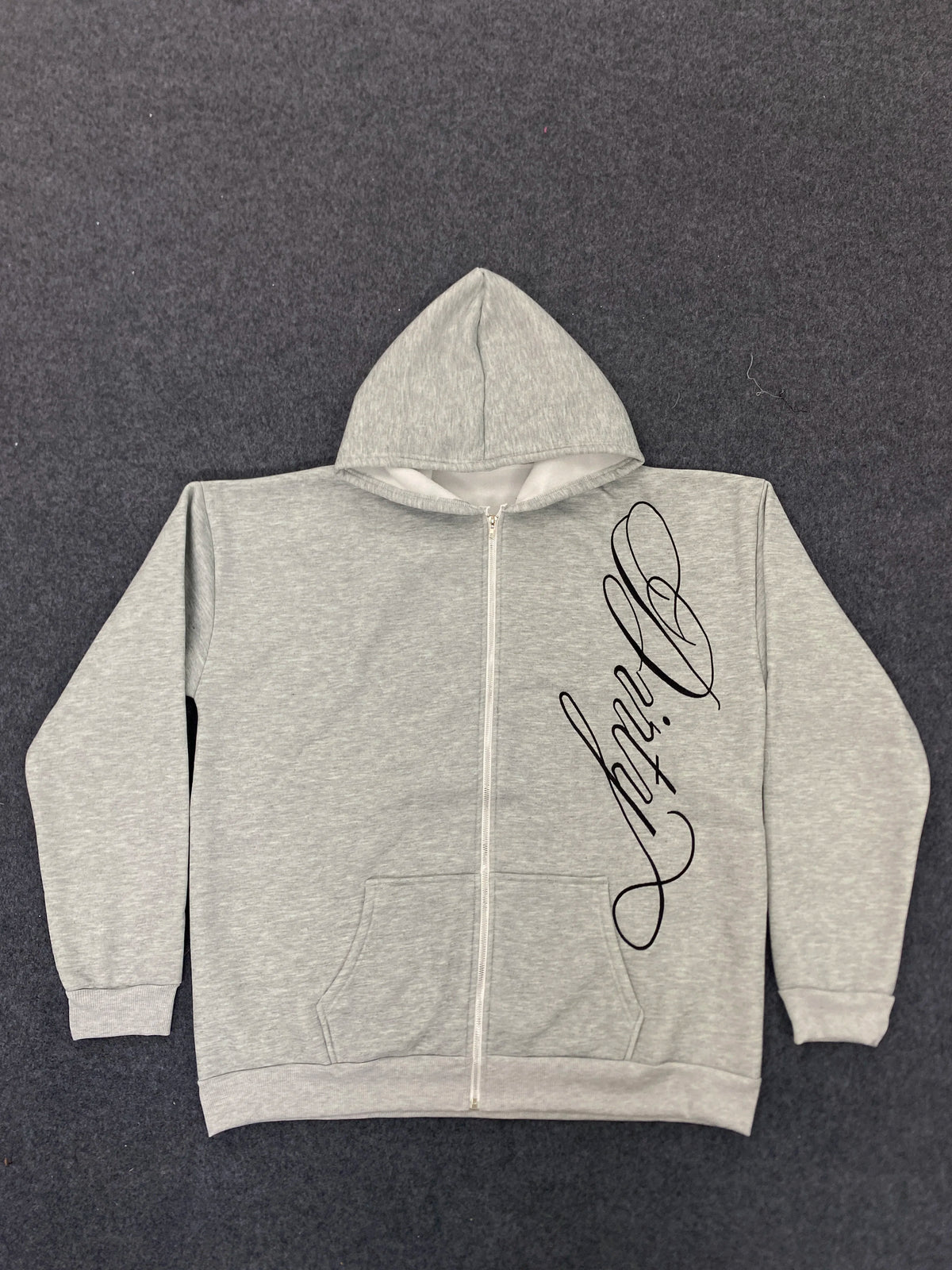 Autumn and winter new Y2K men's and women's zipper style hoodie jacket simple daily versatile hoodie