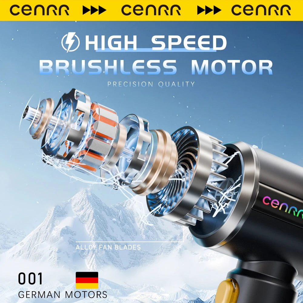 CENRR 2026 Powerful Vacuum Cleaner Car Cordless Wireless Cleaner Portable HandHeld Vacuum Cleaner For Car Cleaning Machine