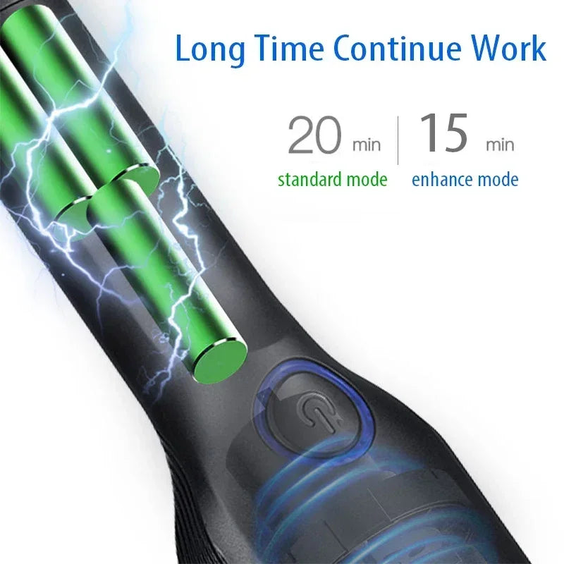 Wireless/Wired Handheld Car Vacuum Cleaner Portable Handheld Vacuum Powerful Cyclone Suction for Car Home Pet Hair Computer