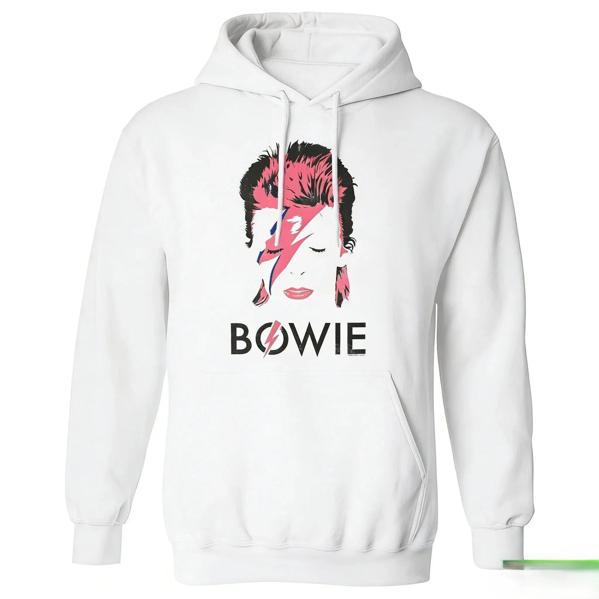 David Bowie Lightning Bolt Graphic Hoodie Who Love Iconic Artist Style & Creative Vibe Hoodies Glam Rock Sweatshirt Unisex