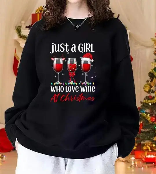Sweatshirt Christmas Sweatshirt Women Funny Dear Santa Letter Print Oversized Hoodie Y2k Clothing Xmas Gift Pullover Winter Long Sleeve Warm Loose Tops Street Style Female