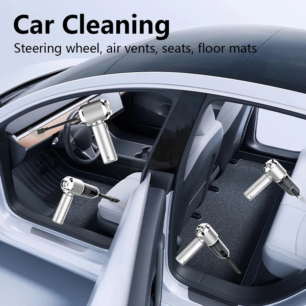 SZUK 985000PA Car Vacuum Cleaner Wireless Mini Handheld Strong Suction Cleaning Machine Portable Vacuum Cleaner for Car Home