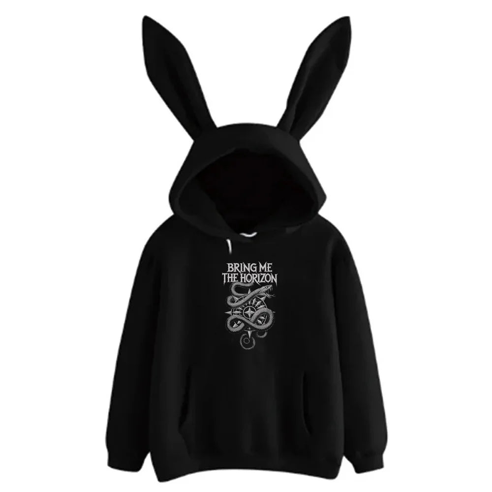 Bring Me the Horizon hoodies anime sweatshirt japanese anime 2000s cute harajuku pullover Aesthetic