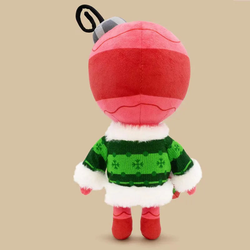 Stuffed Plush 35cm Dandys World Pretty Present Coal Plush Doll Cute Soft Stuffed Plush Toy Magnetic Christmas Present Pendant Home Decor Gifts