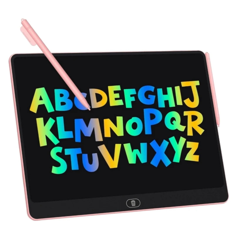 16inch Large Lcd Writing Board and Erasable Doodle Board - Portable Colorful Partition Design Drawing Board, Perfect for Teen Art, Home, School, Daily Gifts (with Stand and Paper Gift Box)