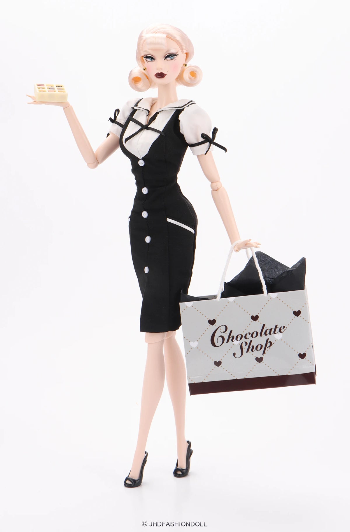 2026 JHD 8th Anniversary Convention Exclusive Limited Edition 1/6 Fashion Mizi Doll Collectible Chocolate Shop MaryMacy Doll