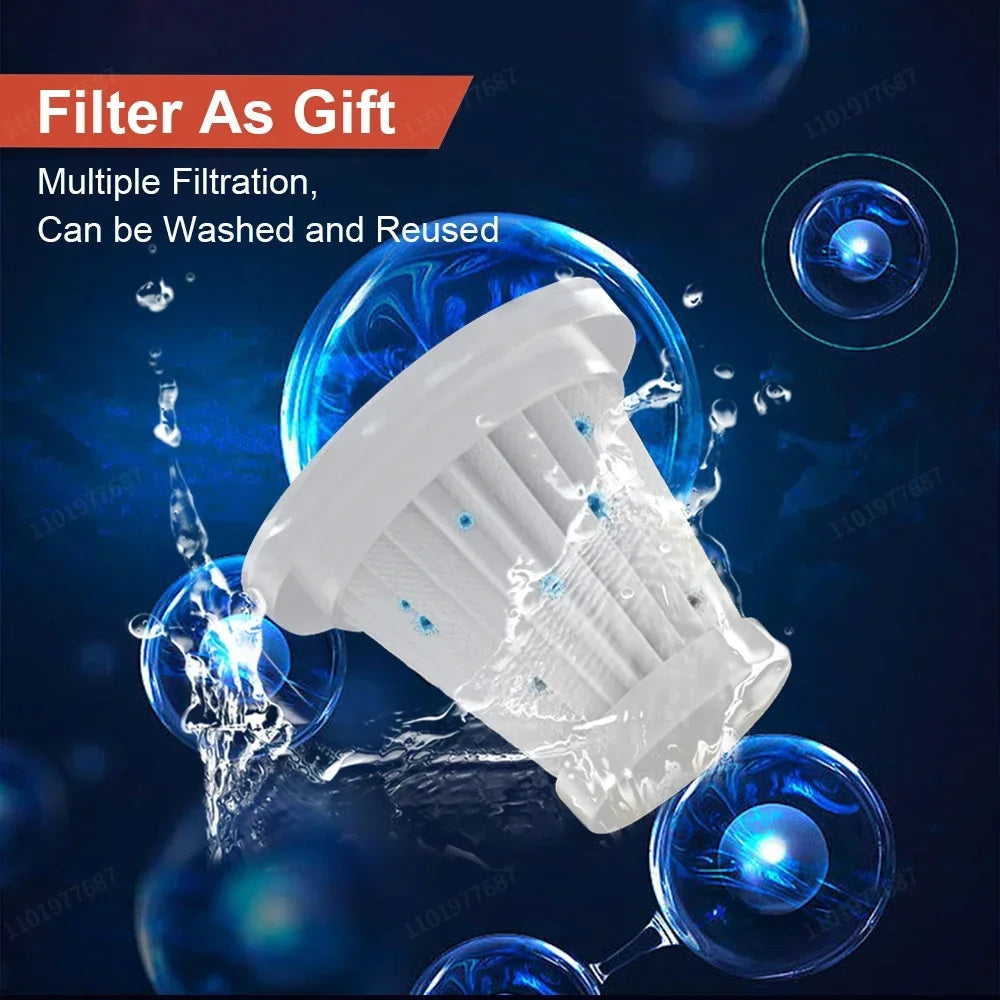 95000Pa Wireless Portable Vacuum Cleaner Car Vacuum Cleaner Handheld Mini For Car Home Desktop Keyboard Cleaning Cordless Cleane