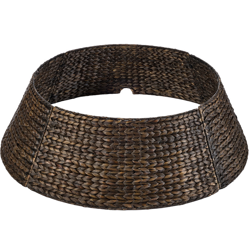 42-Inch Woven Hyacinth Christmas Tree Collar
