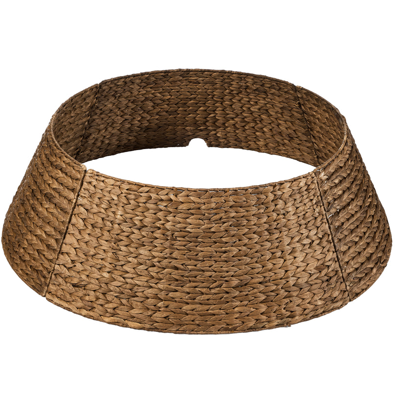 42-Inch Woven Hyacinth Christmas Tree Collar